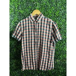 Perry Ellis, Linen Blend, Men’s Shirt M